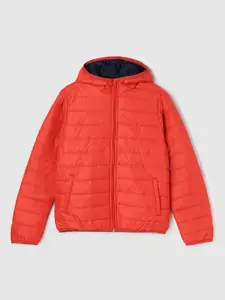 max Boys Red Puffer Jacket