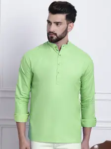 SOJANYA Men Green Kurta