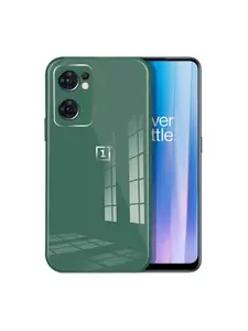 Karwan Green Solid OnePlus Nord CE 2 5G Phone Back Cover