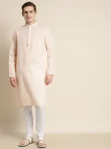 SOJANYA Men Solid Kurta with Churidar
