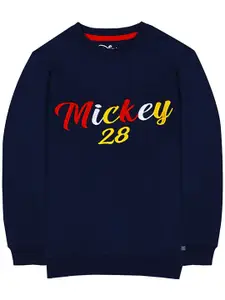 KINSEY Boys Typography Printed Sweatshirt