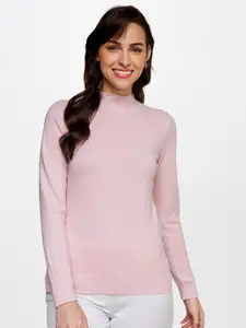 AND Pink Solid Top