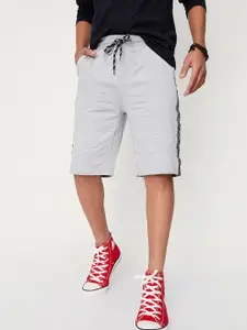 max Boys Grey Pure Cotton Shorts
