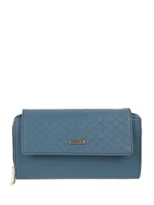 Mochi Women Blue Textured Envelope