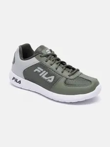 FILA Men Olive Green Running Non-Marking Suran Shoes