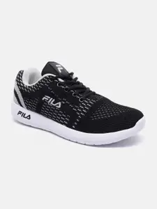FILA Men Black Running Non-Marking Carmen Plus Shoes