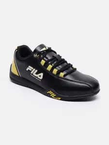FILA Men Black Running Non-Marking Kerb Plus 3 Shoes
