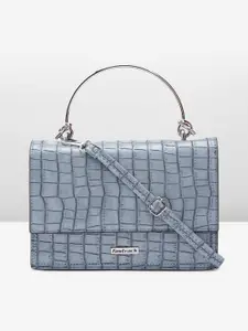 Fastrack Animal Textured Structured Satchel