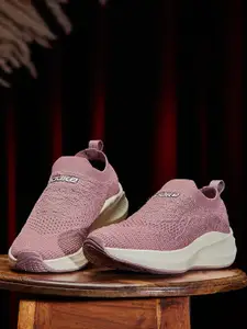 Duke Women Pink Textile Running Shoes