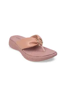 Metro Women Pink Comfort Sandals