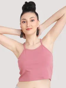 Designer Bugs Pink Tank Sleeveless Casual Top