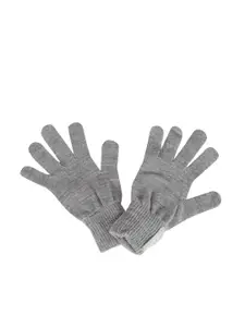 DeFacto Women Grey Solid Hand Gloves