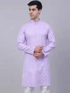 Jompers Men Ethnic Motifs Printed Cotton Kurta
