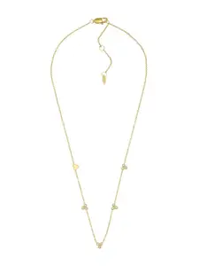 Fossil Women Gold-Plated Necklace