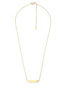 Fossil Women Gold-Plated Necklace