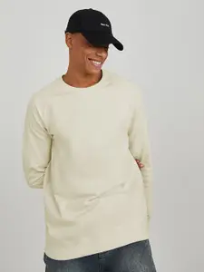 Styli Raglan Sleeves Cotton Regular Fit Sweatshirt