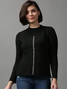 SHOWOFF Women Black Pullover