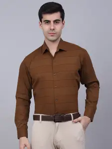 JAINISH Classic Horizontal Striped Formal Shirt