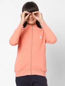 Sweet Dreams Girls Orange Fleece Sweatshirt