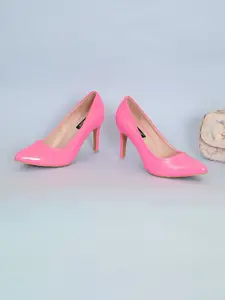 Sherrif Shoes Pink Party Stiletto Pumps
