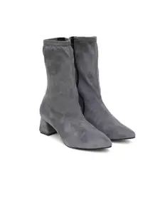 Sherrif Shoes Women Grey Regular Boots