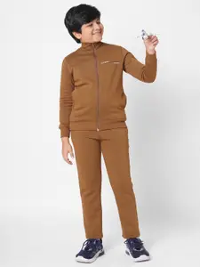 Sweet Dreams Boys Brown Fleece Tracksuit