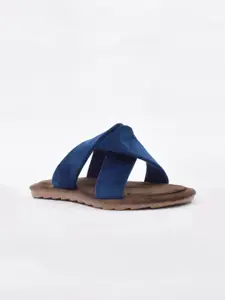 Apratim Women Blue Open Toe Flats