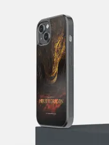 macmerise Black & Yellow Game of Thrones Printed Polycarbonate iPhone14 Phone Back Case