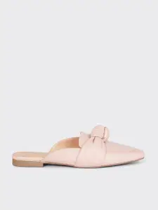 DOROTHY PERKINS Women Pink Mules with Bows Flats