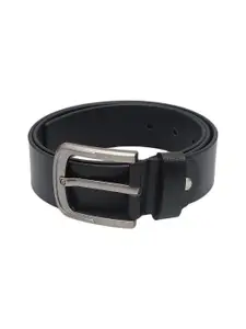 Kara Men Black Leather Formal Belt