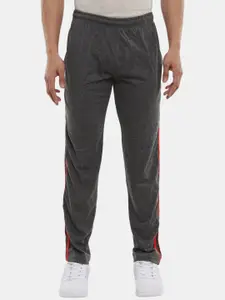 V-Mart Men Grey Cotton Sports Track Pants