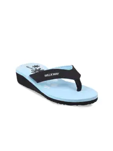 WALKWAY by Metro Women Blue Open Toe Flats