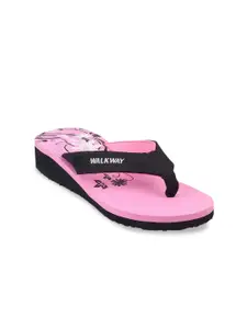 WALKWAY by Metro Women Pink Printed Open Toe Flats