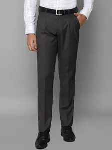 Louis Philippe Men Pleated Trousers