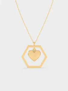 Tipsyfly Gold-Toned Brass Gold-Plated Necklace