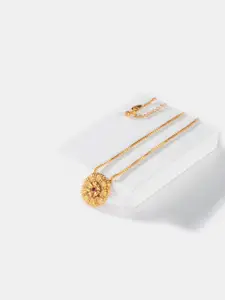 SHAYA Sterling Silver Gold-Plated Necklace