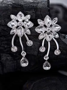 Accessorize Crystal Floral Drop Earrings