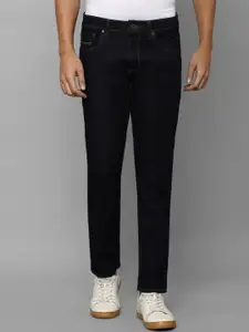 Louis Philippe Jeans Men Black Cotton Slim Fit Jeans
