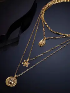 OOMPH Gold-Toned Layered Necklace