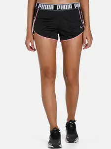 Puma Women Black Last Lap Knit Shorts