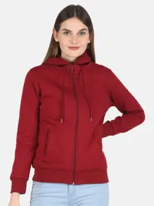 Monte Carlo Monte Carlo Women Maroon Sweatshirt