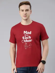 BRATMA Men Graphic Printed T-shirt
