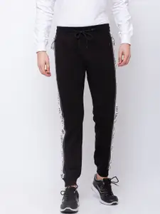 Status Quo Men Black Cotton Joggers