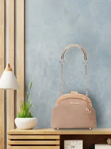 PELLE LUXUR Leather Structured Handbags