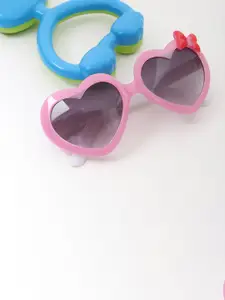 FROGGY Girls Grey Lens & Pink Aviator Sunglasses FG-2029