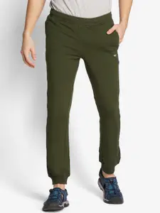 Wildcraft Men Olive-coloured Cotton Sports Joggers