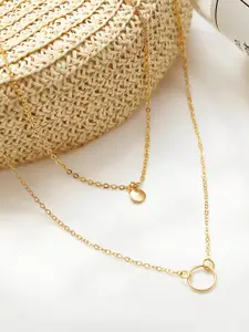 Pinapes Gold-Plated Layered Necklace