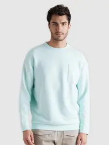 Celio Round Neck Cotton Sweatshirt