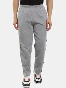 V-Mart Men Grey Regular Fit Cotton Track Pant