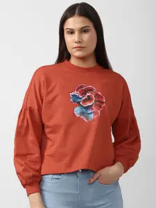 Van Heusen Woman Printed Cotton Sweatshirt